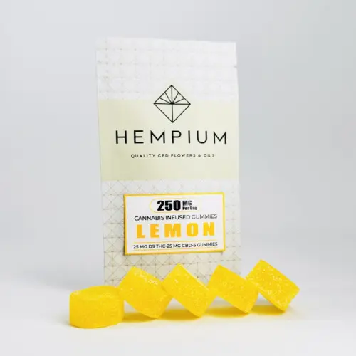 Bonbons THC 25mg Lemon