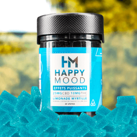 Bonbons THC 10mg Limonade Myrtille